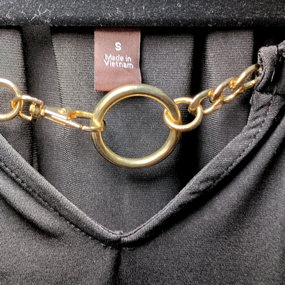 Dana Buchman Women's Top with Chain Detail Size S - Picture 3 of 7